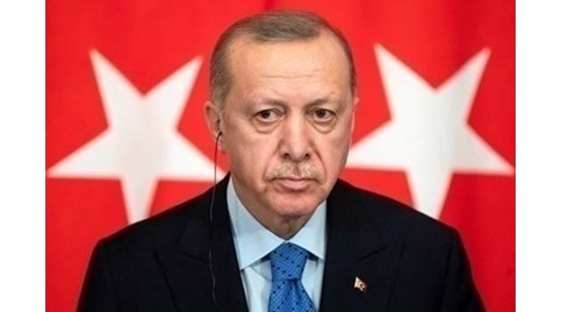 Президентът на Турция - Реджеп Ердоган СНИМКА: Ройтерс