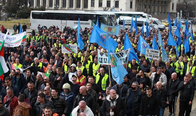 Протестът на органите на реда в неделя