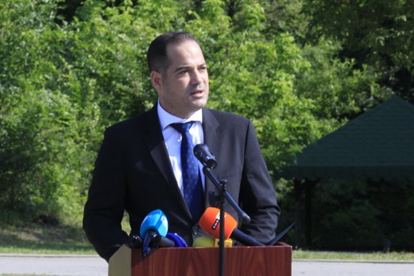 Вътрешният министър Калин Стоянов