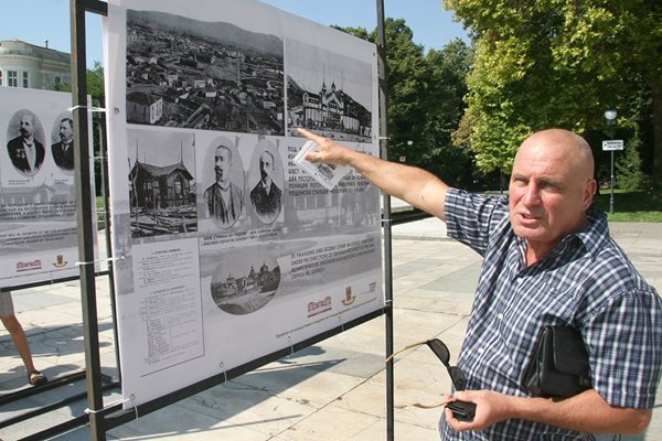 Шефът на историческия музей в Пловдив Стефан Шивачев.