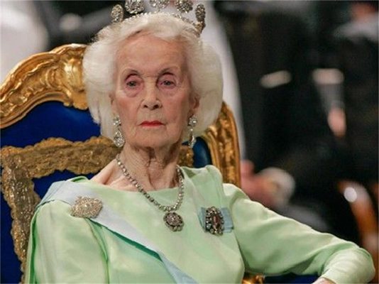 На 97 години умря принцесата на Швеция