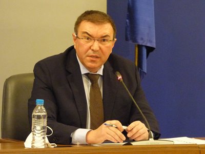 The Minister of Health Prof. Kostadin Angelov 