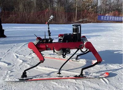 Първият ски-робот в Китай премина с отличие тестовете