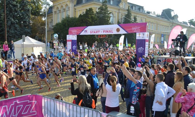 Връщат масовия старт на маратона на София