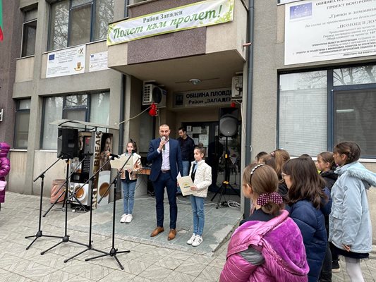 Инициативата реализира кметът на район "Западен" Димитър Колев.