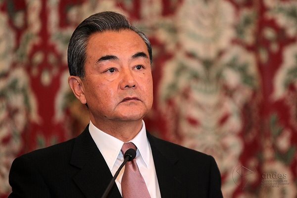 Китайският външен министър Ван И. СНИМКА: WIKIMEDIA COMMONS
