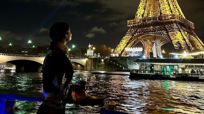 Славена Вътова на СПА в Париж
