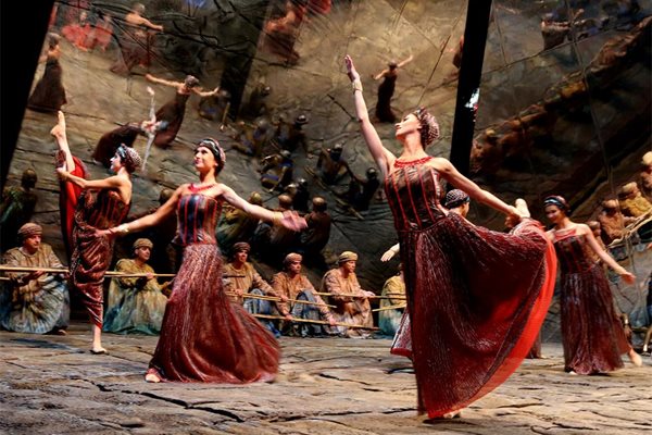 Балетна сцена от “Аида” на Джузепе Верди.