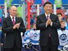 Си Дзинпин и Путин присъстваха на хокеен мач в Тиендзин (Снимки)

