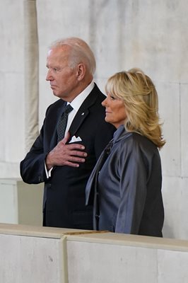 US President Joe Biden and his wife Jill Biden