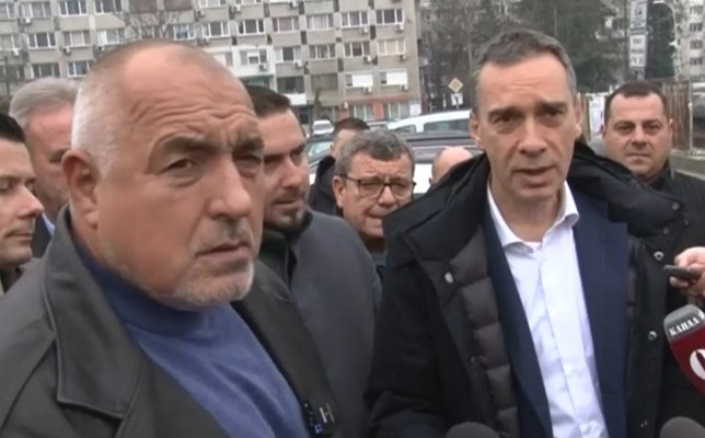 Boyko Borisov et Dimitar Nikolov Instantané : Nova