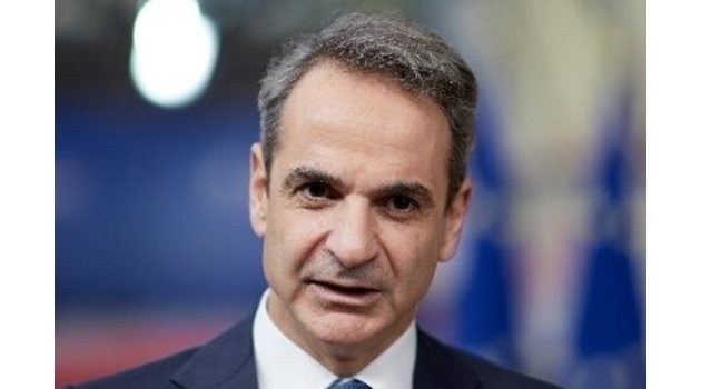 Гръцкият премиер Кириакос Мицотакис 
Снимка: Екс/@kmitsotakis