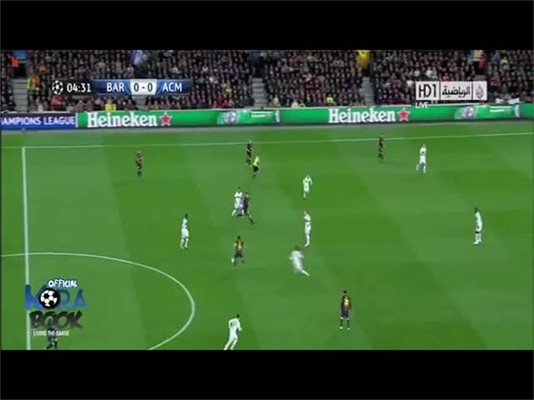 "Барселона" - "Милан" 4:0 Видео: YouTube