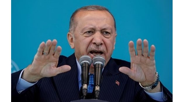 Президентът Ердоган
СНИМКА: Ройтерс