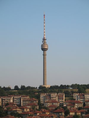 Телевизионната кула в Русе