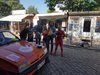 Германски учители смениха заек за бира в София по пътя на благотворително рали (Снимки)