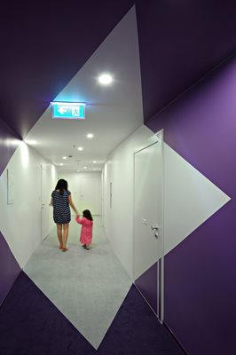 Дизайнерски решения има и в коридорите