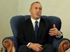 Косовският премиер Харадинай поиска да бъде намалена заплатата му