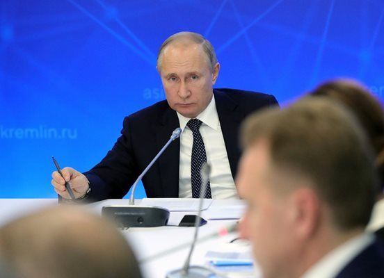 Руският президент Владимир Путин  СНИМКА: Ройтерс