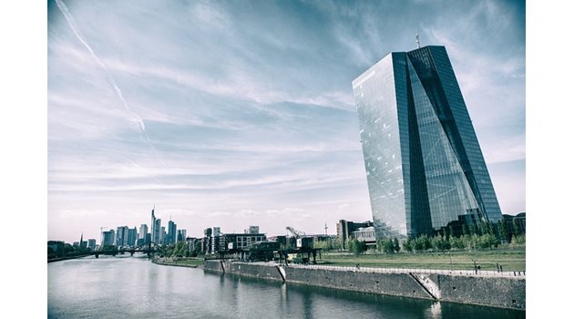 Сградата на ЕЦБ във Франкфурт Снимка Pixabay