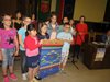 Ученици от Горна Оряховица изтъкаха
европейско знаме за Доналд Тукс