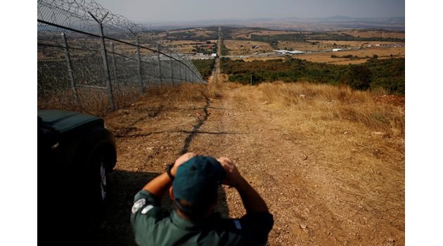 Оградата по българо-турската граница СНИМКА: Архив