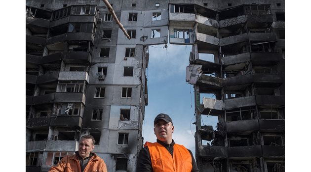 Разрушенията в Бородянка
СНИМКИ: Ройтерс