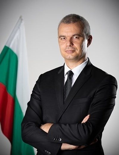 Kostadin Kostadinov PHOTO: official website of a political party 