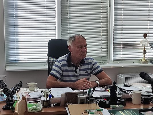 Илия Михайлов, председател на Управителния съвет на сдружение „Ловно-рибарско дружество”-Добрич.