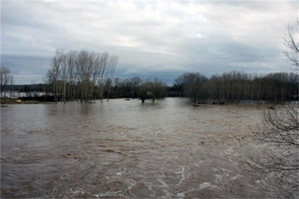 Нивото на Марица се покачва опасно в района на Димотика
Снимка: Inkomotini.gr