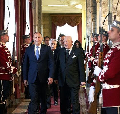 Президентът Радев прие вчера Великия магистър на Суверенния малтийски орден