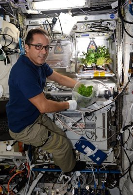 Астронавтът от НАСА Джоузеф Акаба  СНИМКА: Туитър/ Joseph M. Acaba