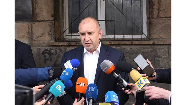 Rumen Radev called for full mobilization and voting (Photos)