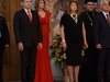 Десислава Радева заложи на изчистена червена рокля за приема за 24 май (Видео)