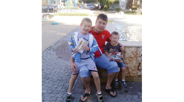 Георги с двамата си синове