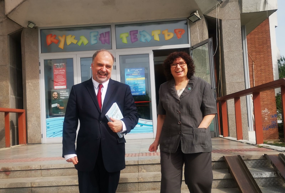 Найден Тодоров обсъди с кмета на Бургас водещите културни проекти за града