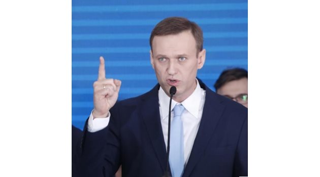 Опозиционният лидер Алексей Навални СНИМКА: Ройтерс