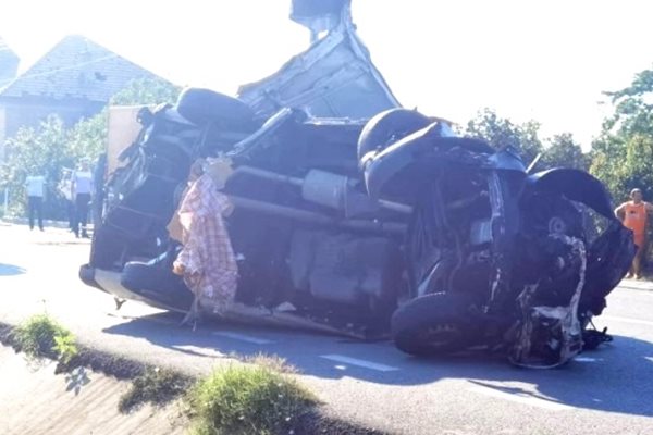 Катастрофата с видински автобус в Румъния
Снимки: Община Видин