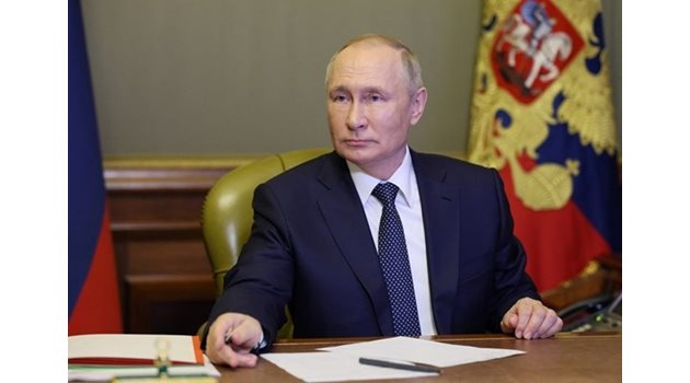 Руският президент Владимир Путин временно е спрял мобилизацията СНИМКА: АРХИВ