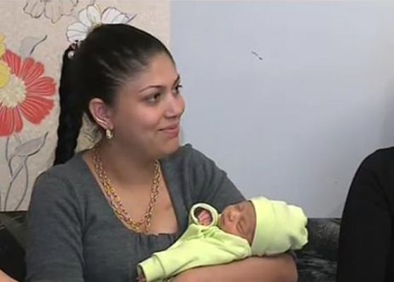 Първата българка, родила здраво бебе след чернодробна трансплантация. Кадър: Нова телевизия