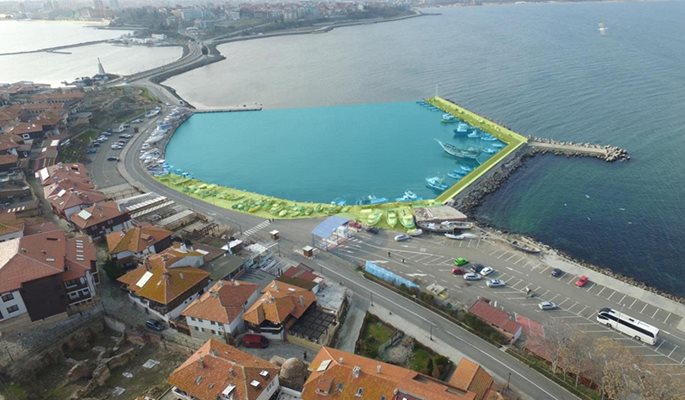 Рибарското пристанище в Стария град ще увеличи капацитета си и ще стане още по-безопасно за акостиране.
