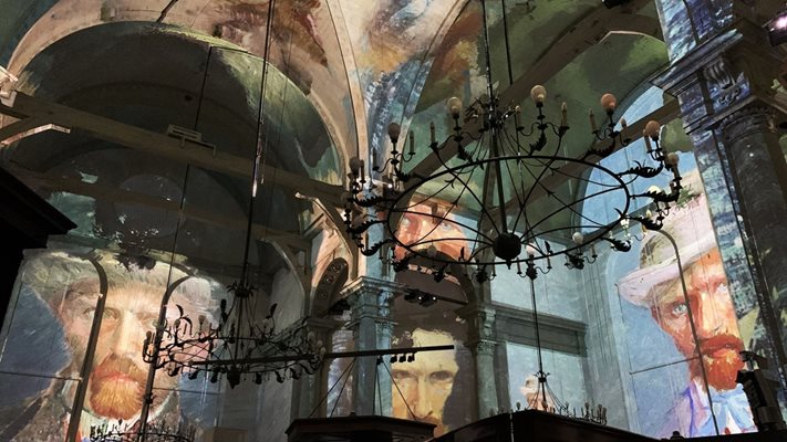 “Винсент среща Рембранд: Неразказаната история” в катедралата “Нордеркерк”