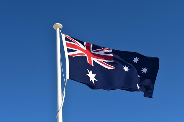 Националният флаг на Австралия. СНИМКА: Пиксабей
