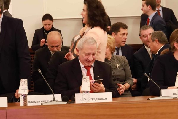 Юристът и ексшеф на парламента проф. Огнян Герджиков
