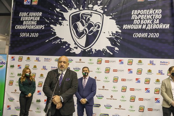 Министърът на младежта и спорта Красен Кралев откри Европейското първенство по бокс за юноши и девойки.