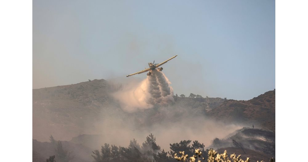 Tragic Plane Crash During Forest Firefighting Efforts in Greece