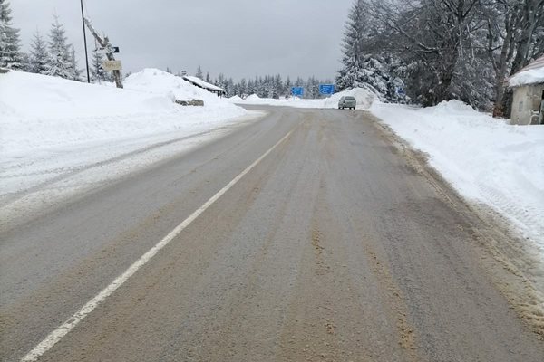 Обстановката по пътищата в страната СНИМКА: АПИ