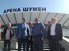 Цветанов посети новата спортна зала "Арена Шумен" (Снимки)