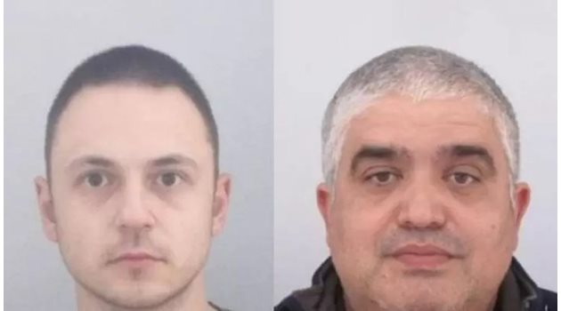 Загиналите полицаи Йордан Илиев и Атанас Градев (вдясно)