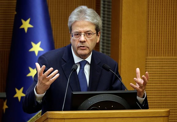Джентилони: България ще влезе в еврозоната, напролет ще е ясно дали се е справила с предизвикателството